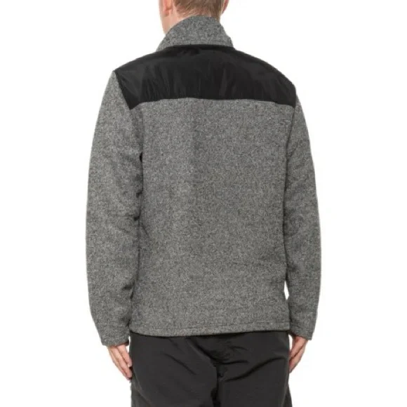 Spyder Bonded Sweater Fleece Shirt - Snap Neck, Long Sleeve - Picture 3 of 3